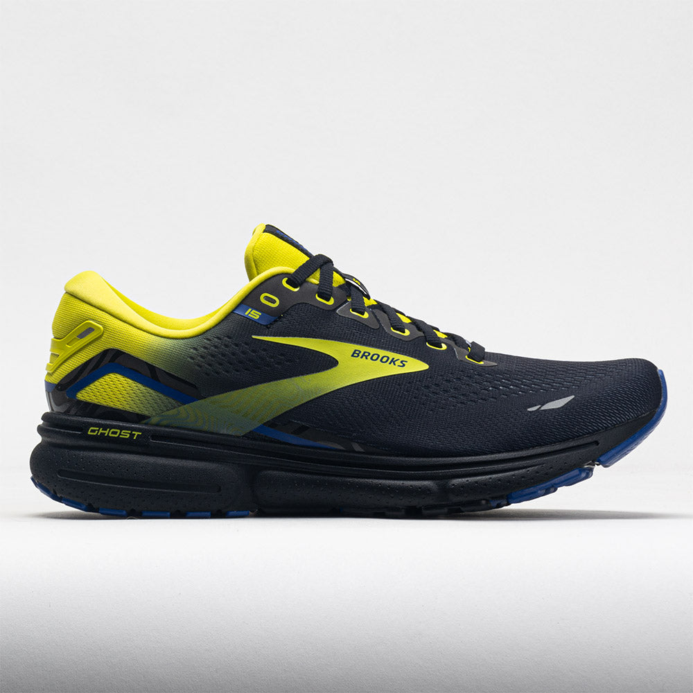 Brooks Ghost 15 Men's Black/Nightlife/Blue