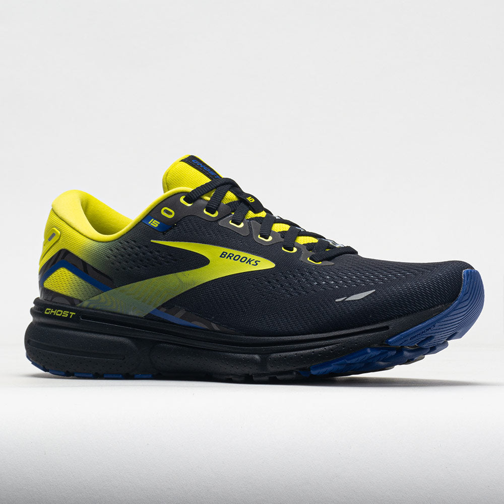 Brooks Ghost 15 Men's Black/Nightlife/Blue