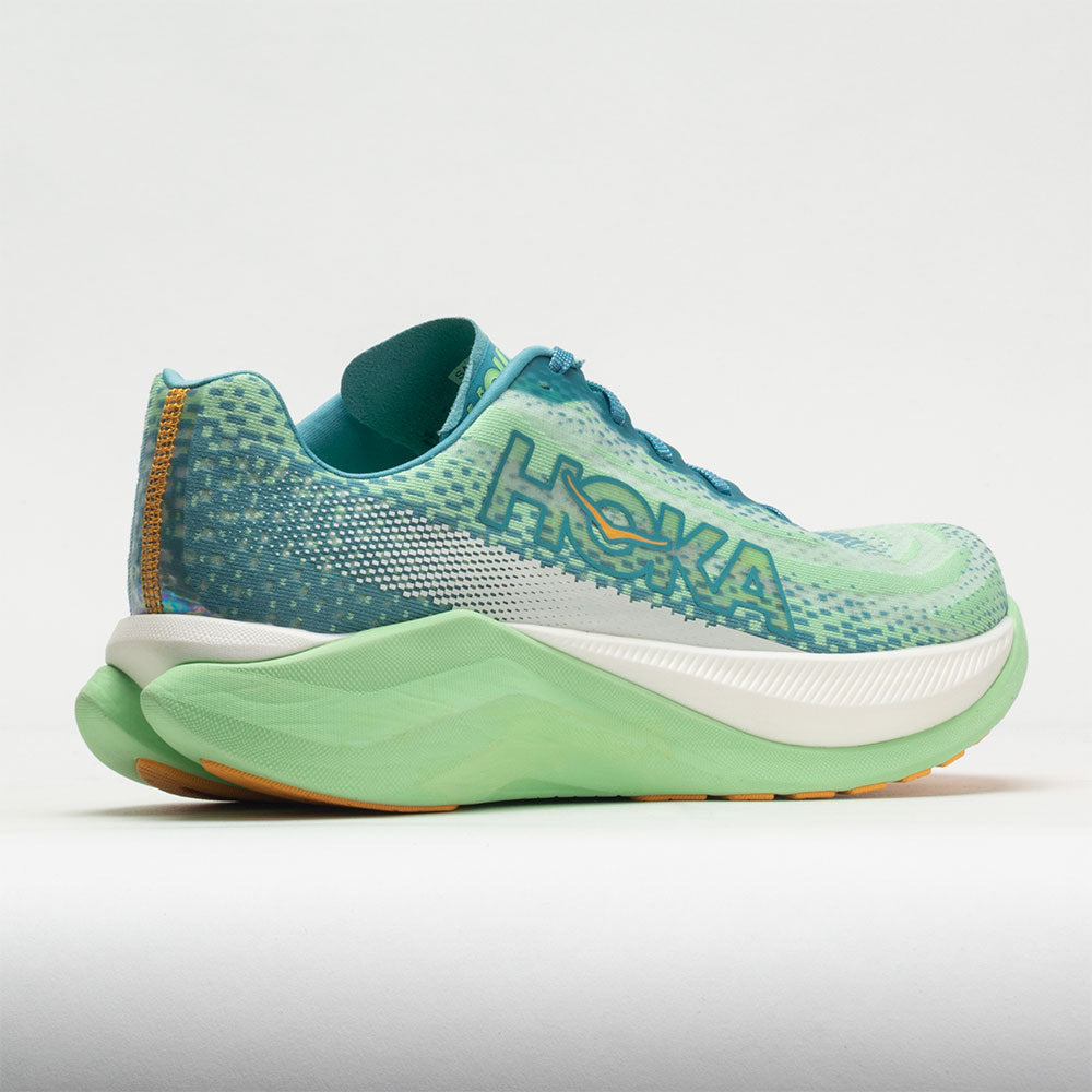HOKA Mach X Men's Ocean Mist/Lime Glow