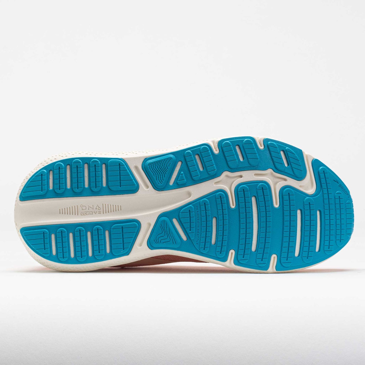 Brooks Ghost Max Women's Papaya/Apricot/Blue