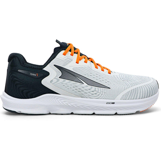Men's Altra Torin 5, White/Orange, 11.5 D Medium