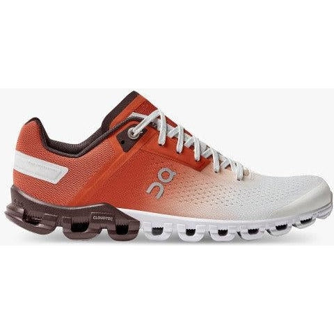 Women's On Cloudflow, Rust/White, 6 B Medium