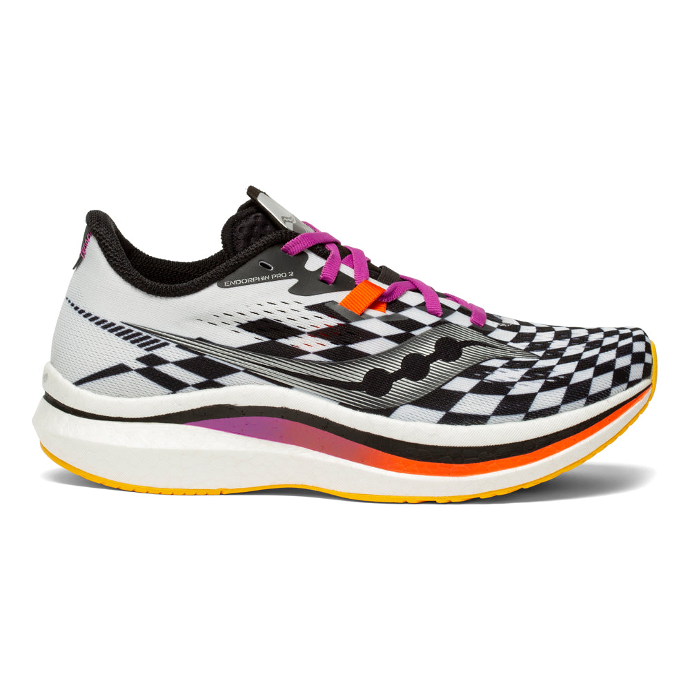 Women's Saucony Endorphin Pro 2, Reverie/Noir, 10 B Medium