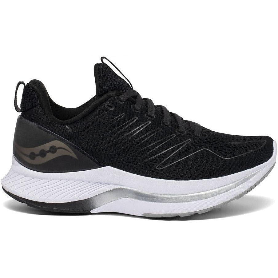 Women's Saucony Endorphin Shift, Black/White, 11 B Medium