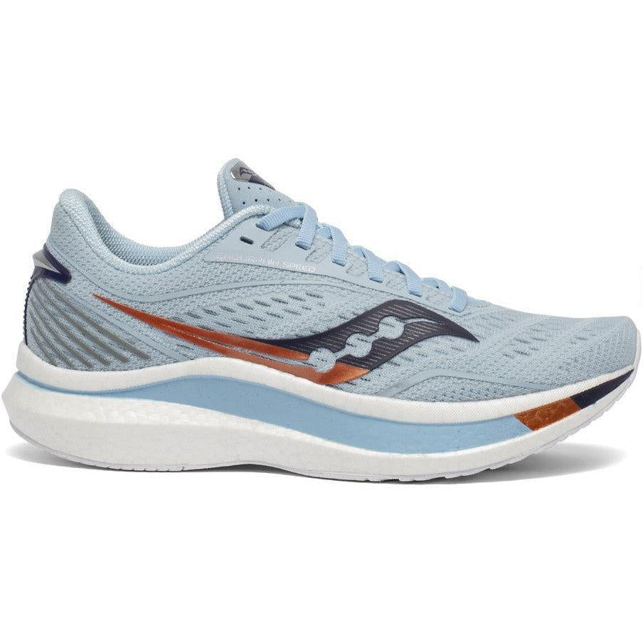 Women's Saucony Endorphin Speed, Sky/Midnight, 8 B Medium