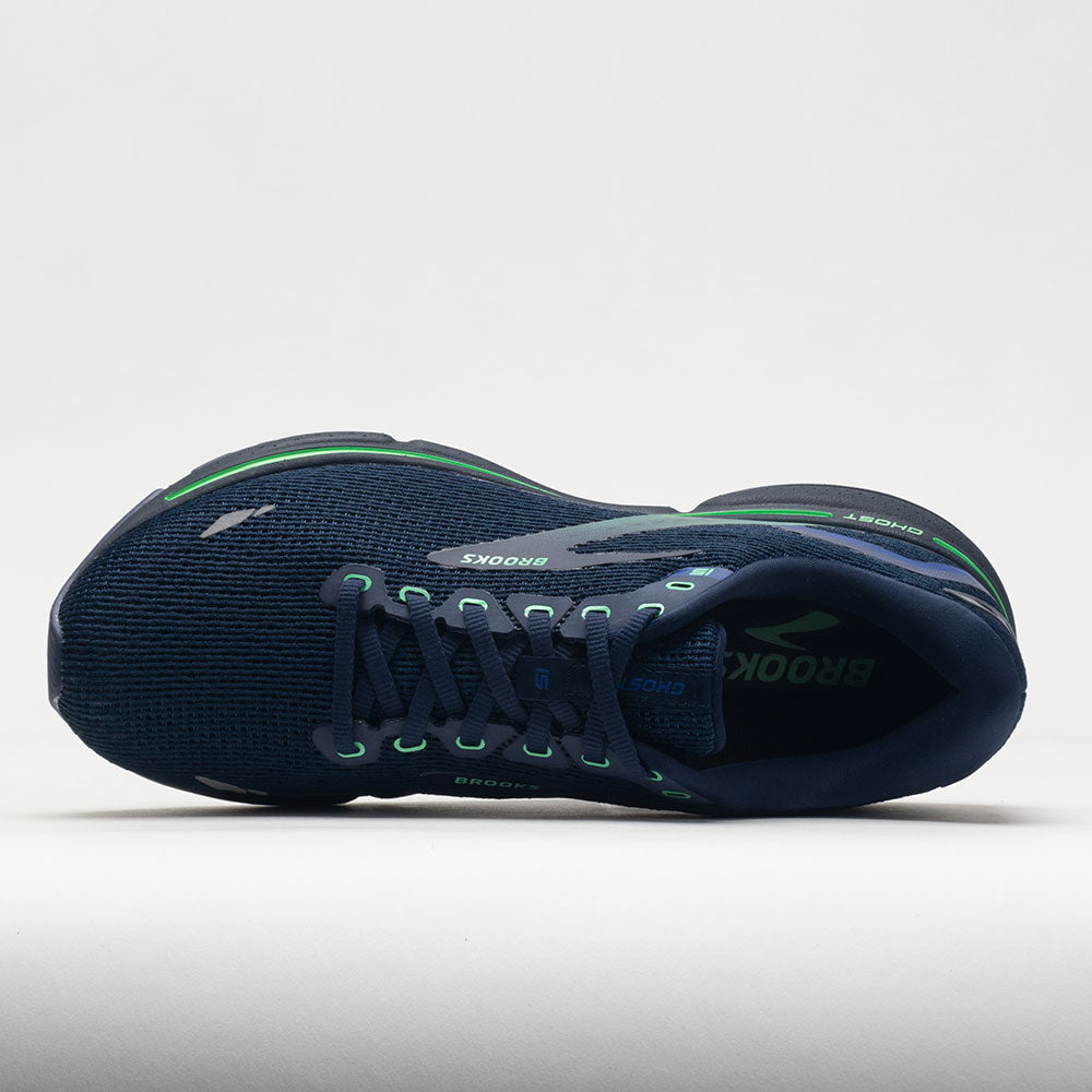 Brooks Ghost 15 Men's Crown Blue/Black/Green