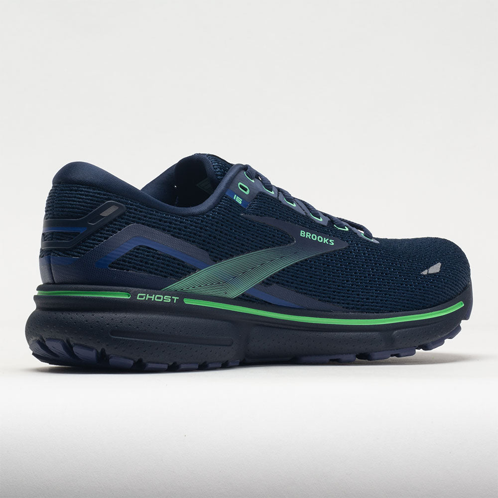 Brooks Ghost 15 Men's Crown Blue/Black/Green