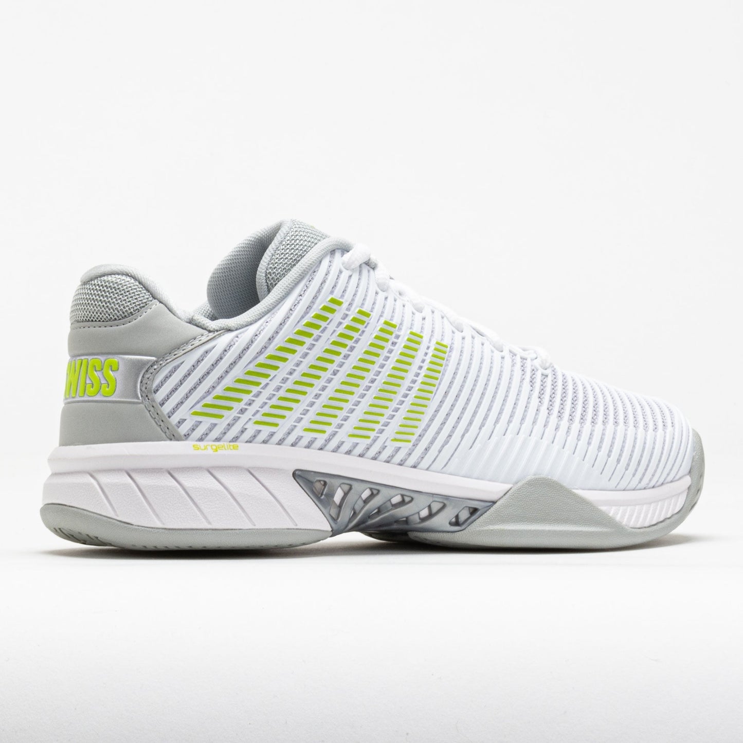 K-Swiss Hypercourt Express 2 Women's White/Gray Violet/Lime Green