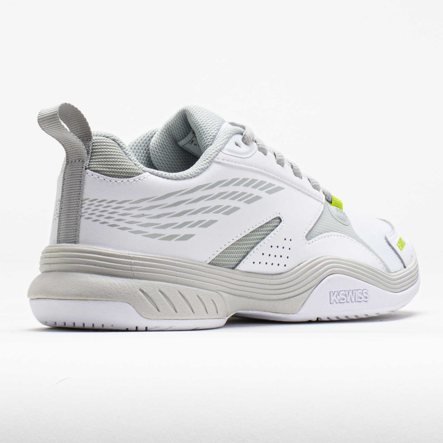 K-Swiss Speedex Women's White/Gray Violet/Lime Green