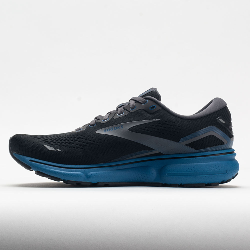 Brooks Ghost 15 Men's Black/Blackeded Pearl/Blue