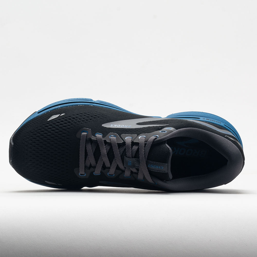 Brooks Ghost 15 Men's Black/Blackeded Pearl/Blue