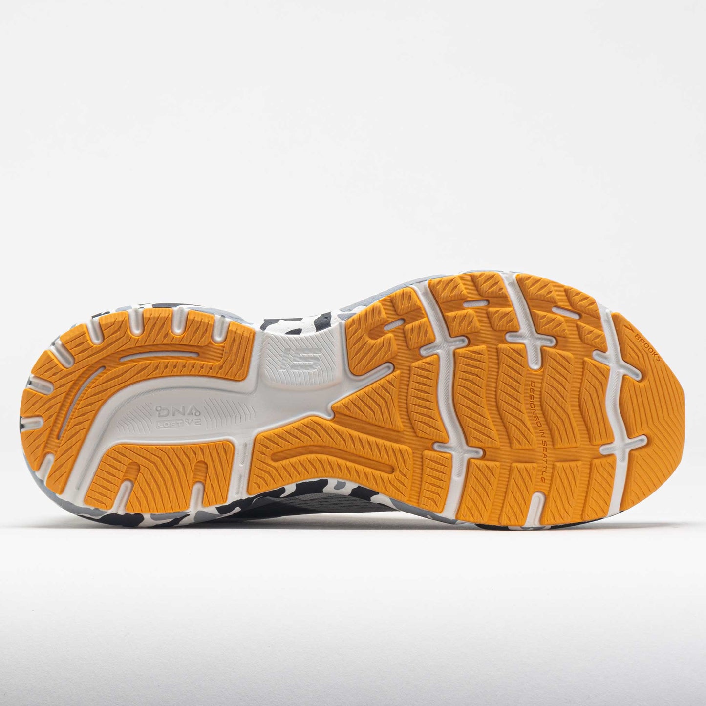 Brooks Ghost 15 Men's Camo Blanc/Gray/Sunflower