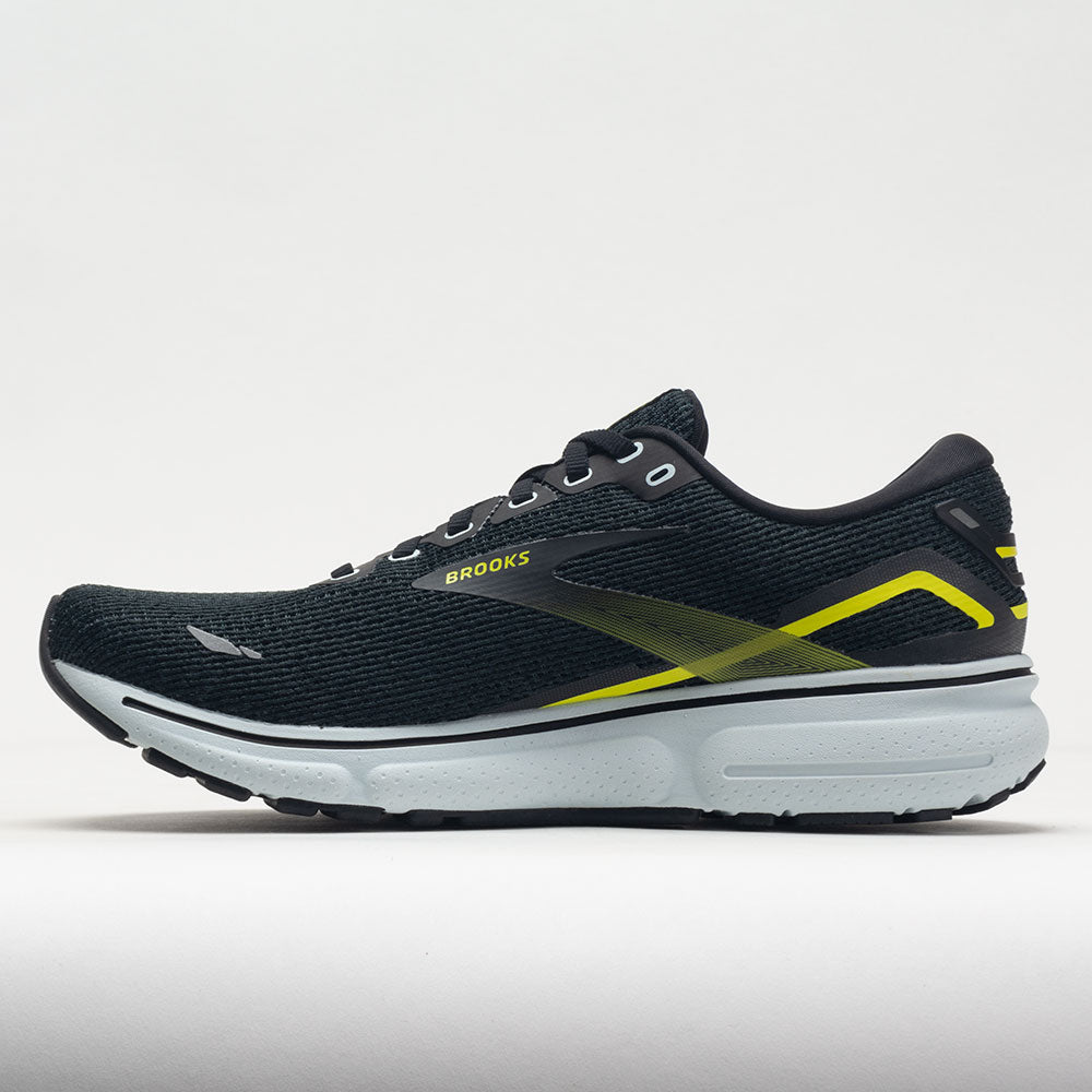 Brooks Ghost 15 Men's Black/Ballad Blue/Sulphur
