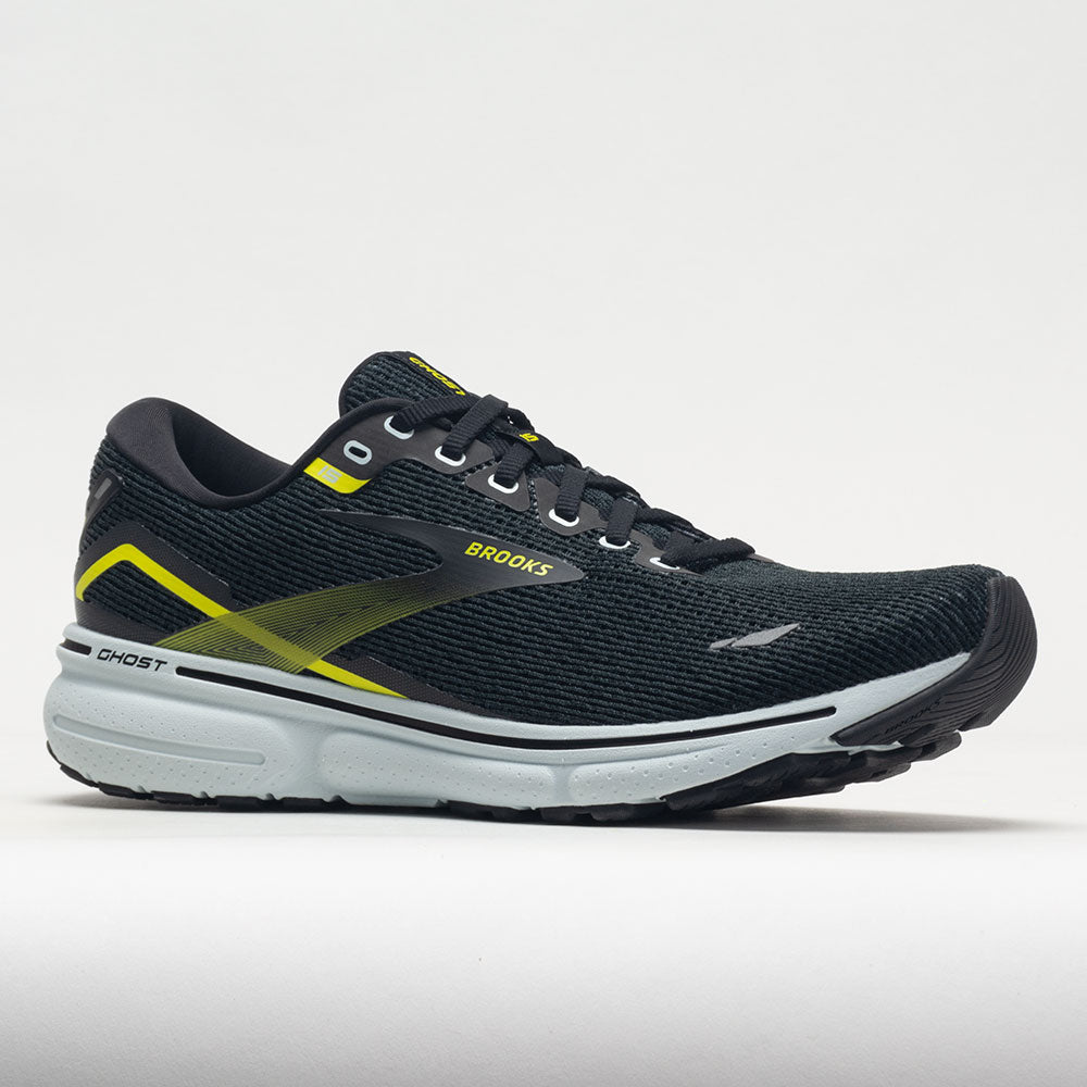 Brooks Ghost 15 Men's Black/Ballad Blue/Sulphur
