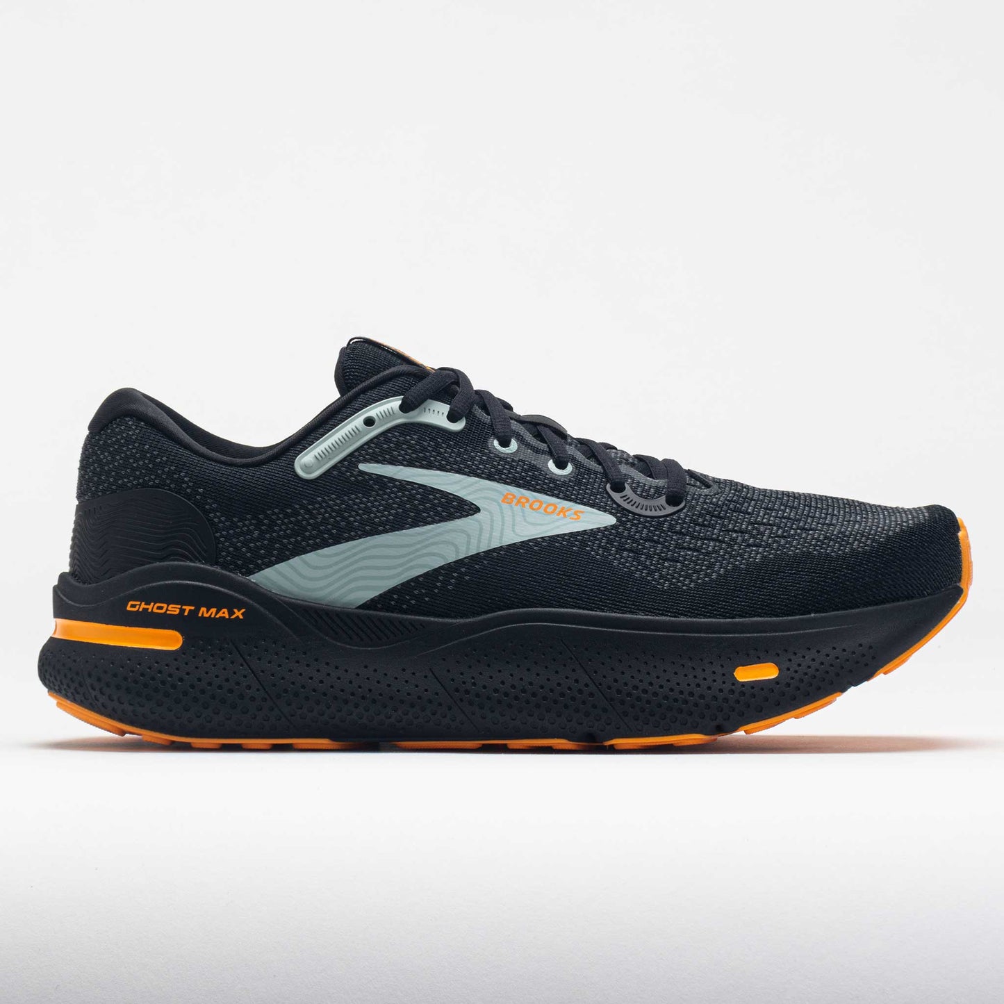 Brooks Ghost Max Men's Black/Orange/Cloud Blue