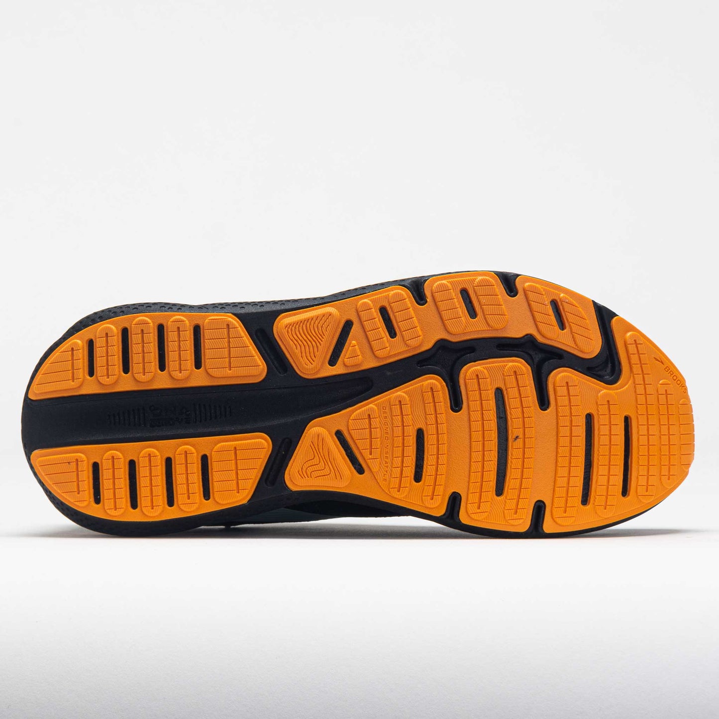 Brooks Ghost Max Men's Black/Orange/Cloud Blue