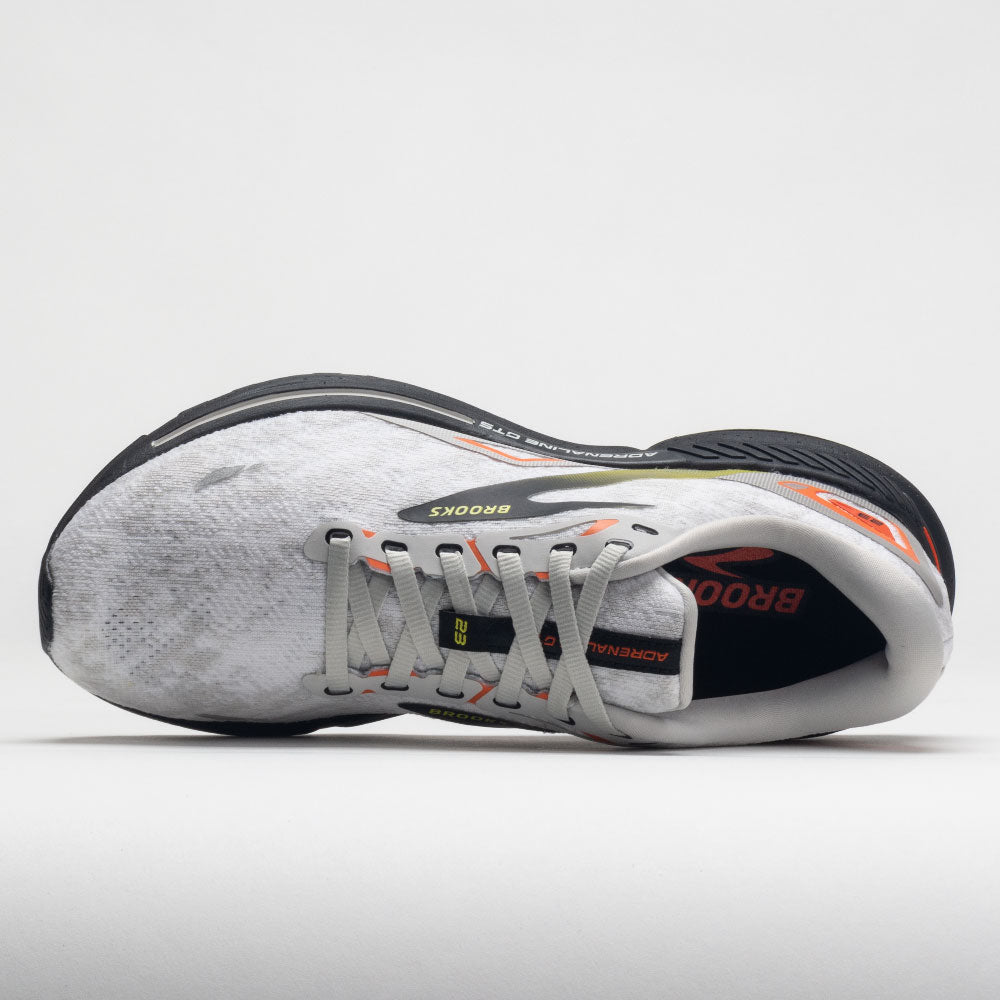 Brooks Adrenaline GTS 23 Men's  Oyster/Black/Red Orange