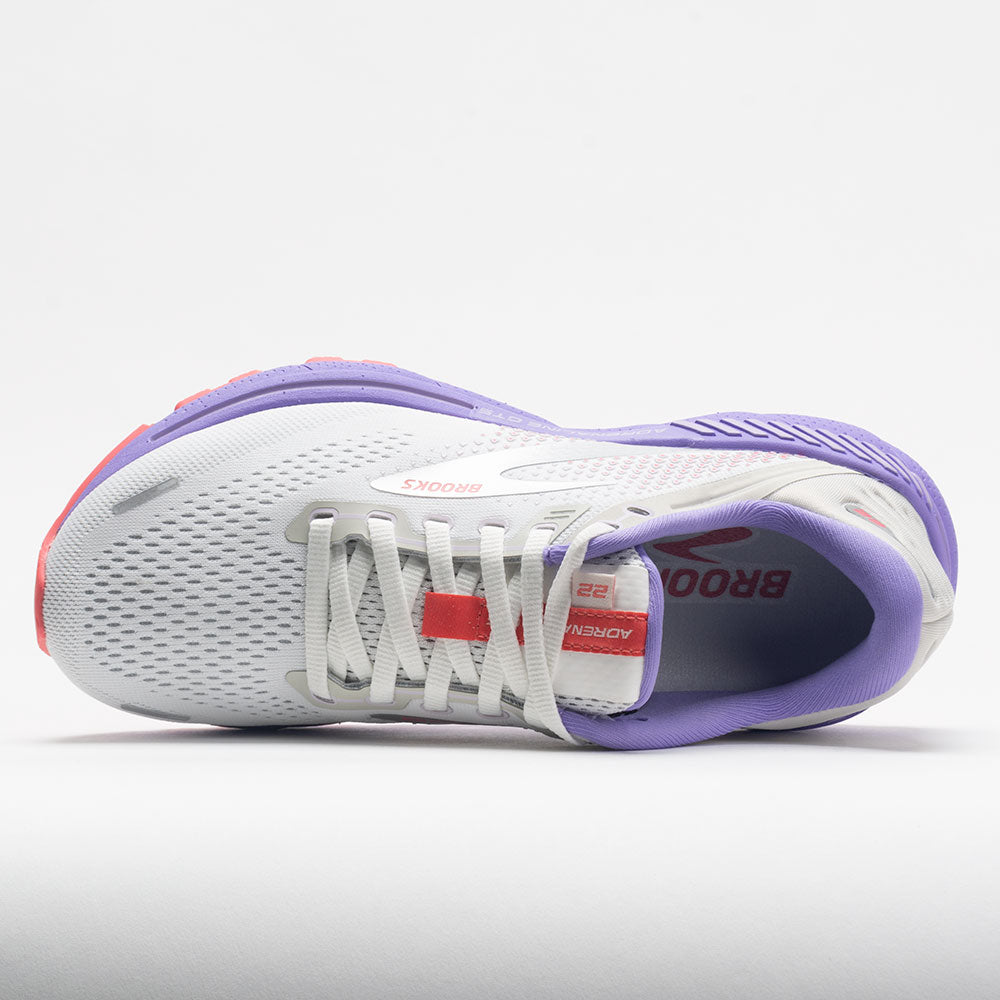 Brooks Adrenaline GTS 22 Women's  White/Coral/Purple