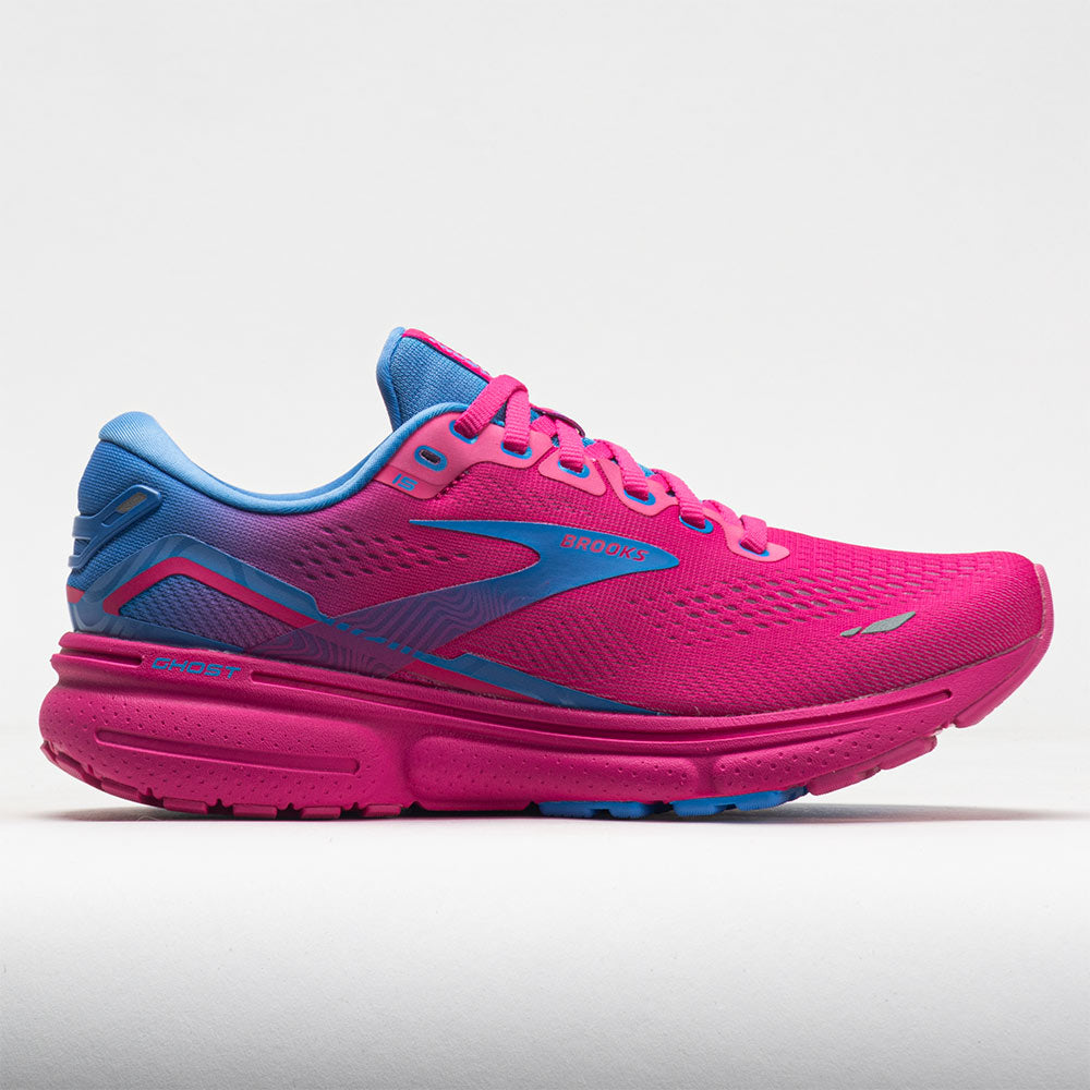 Brooks Ghost 15 Women's Pink Glo/Blue/Fuchsia