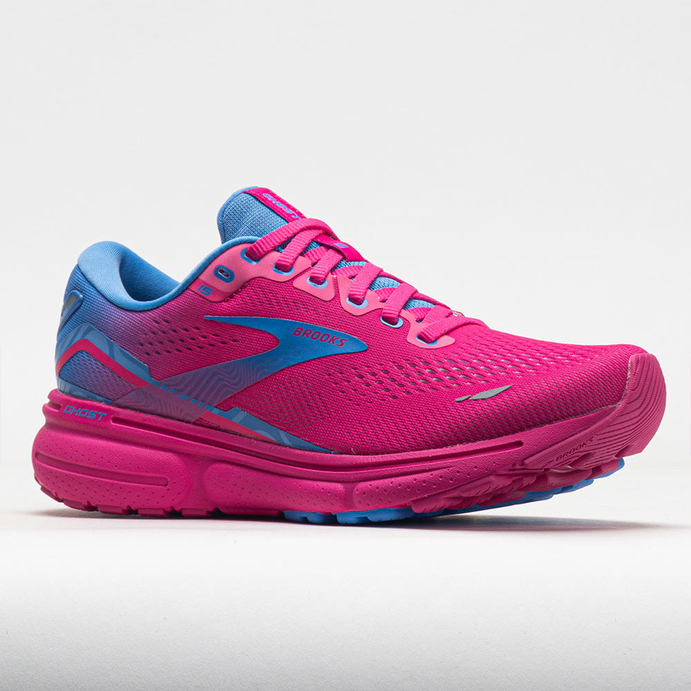 Brooks Ghost 15 Women's Pink Glo/Blue/Fuchsia