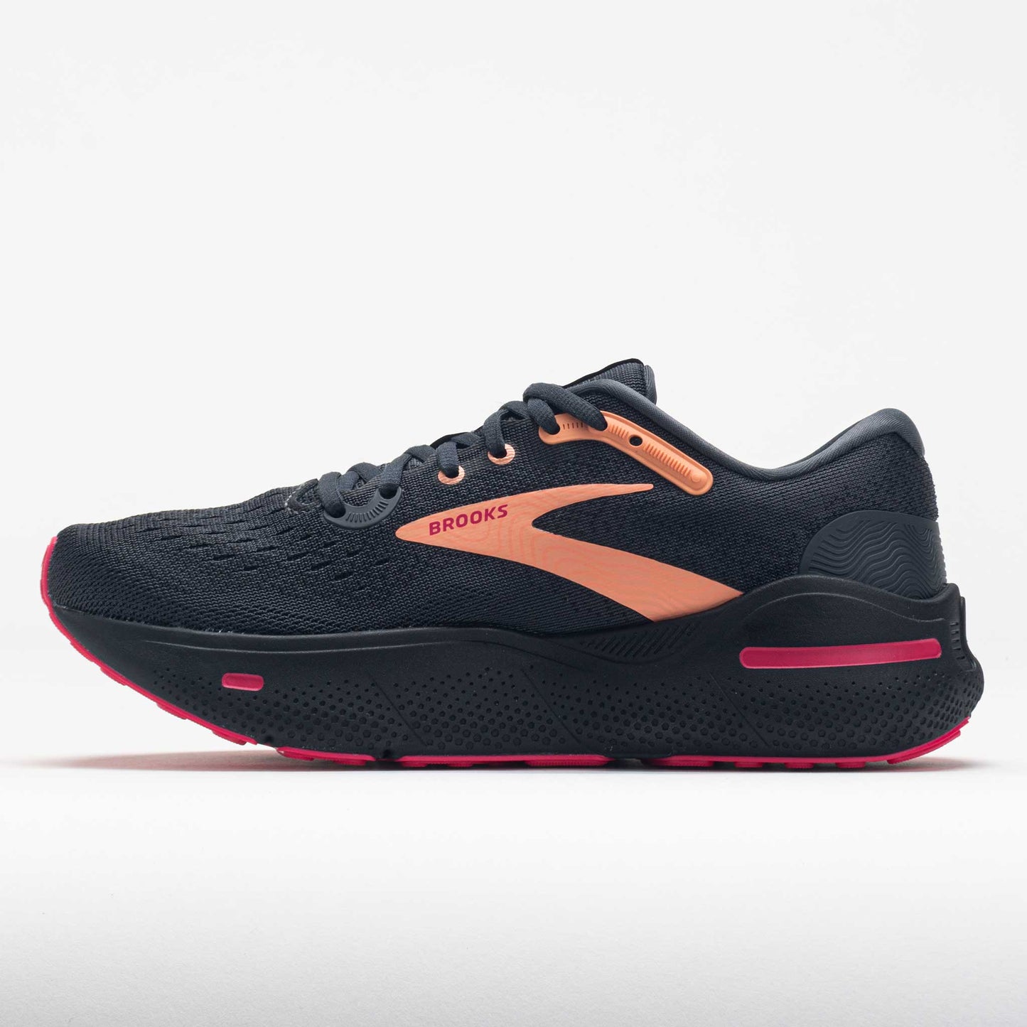 Brooks Ghost Max Women's Black/Papaya/Raspberry