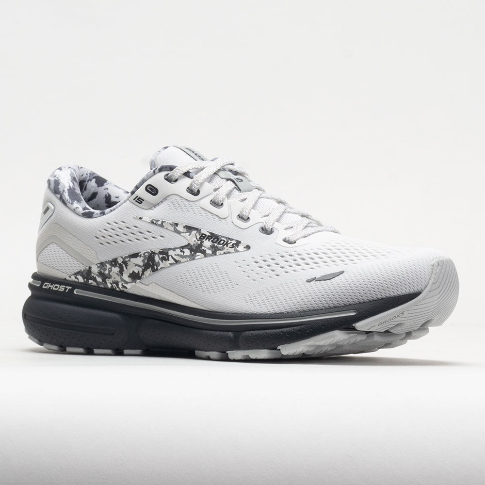 Brooks Ghost 15 Men's White/Ebony/Oyster