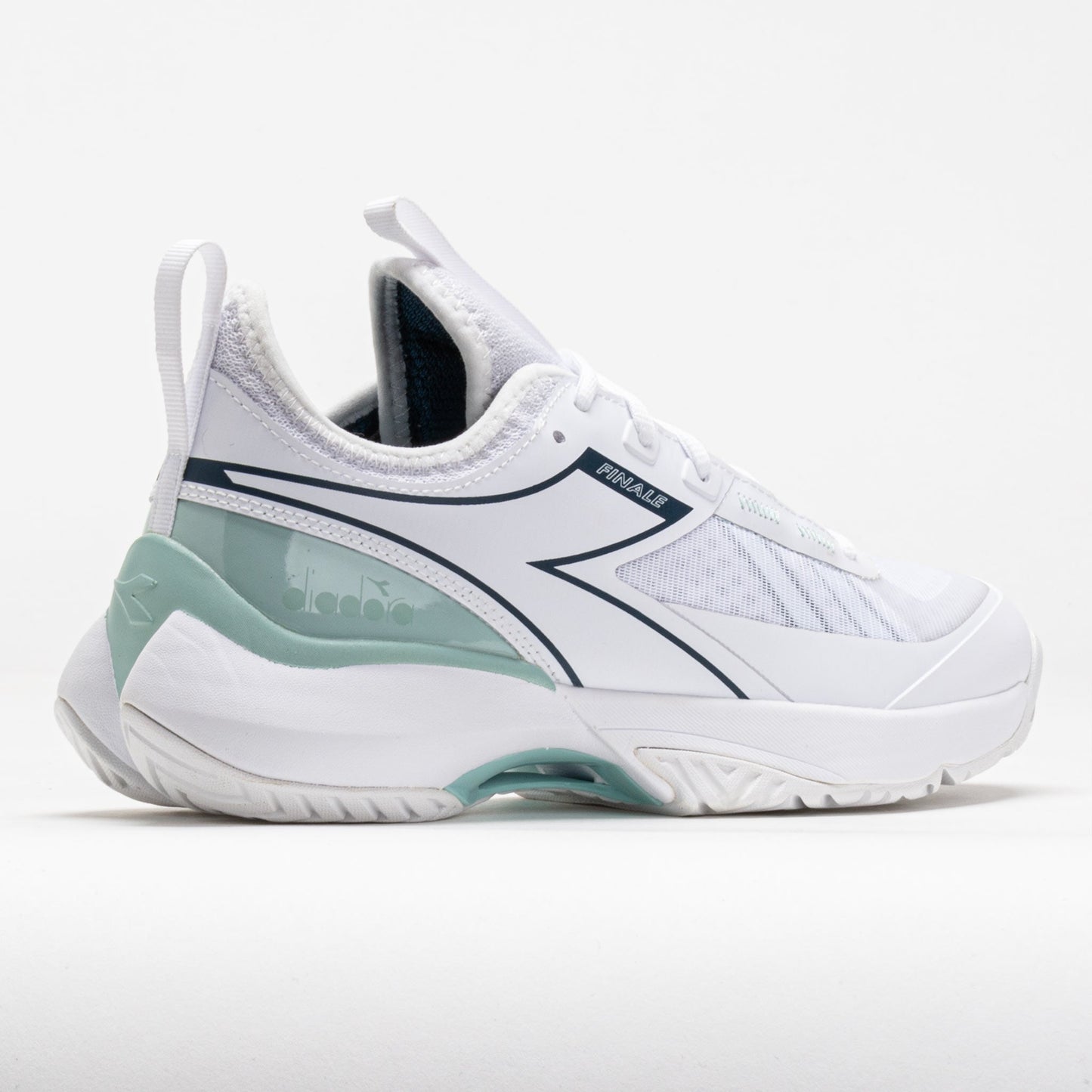 Diadora Finale AG Women's White/Legion Blue/Surf Spray