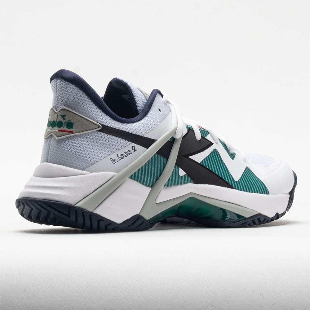 Diadora B.Icon 2 AG Men's White/Black/Blue Corsair