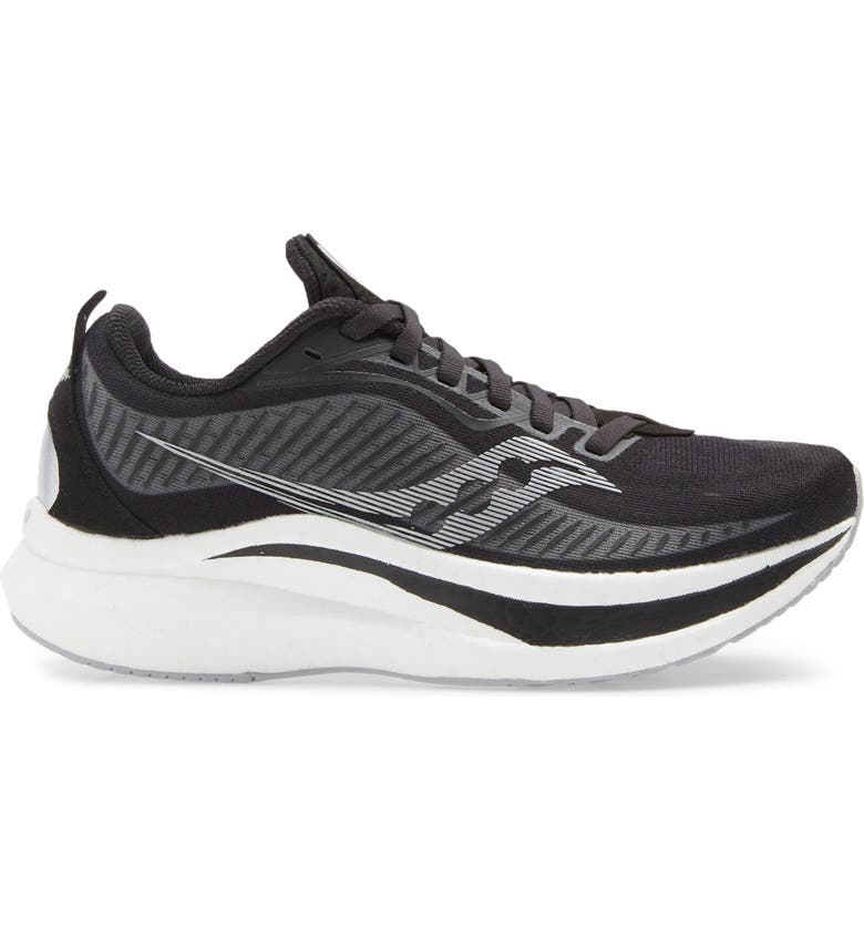 Women's Saucony Endorphin Speed 2, Black/Shadow, 10.5 B Medium