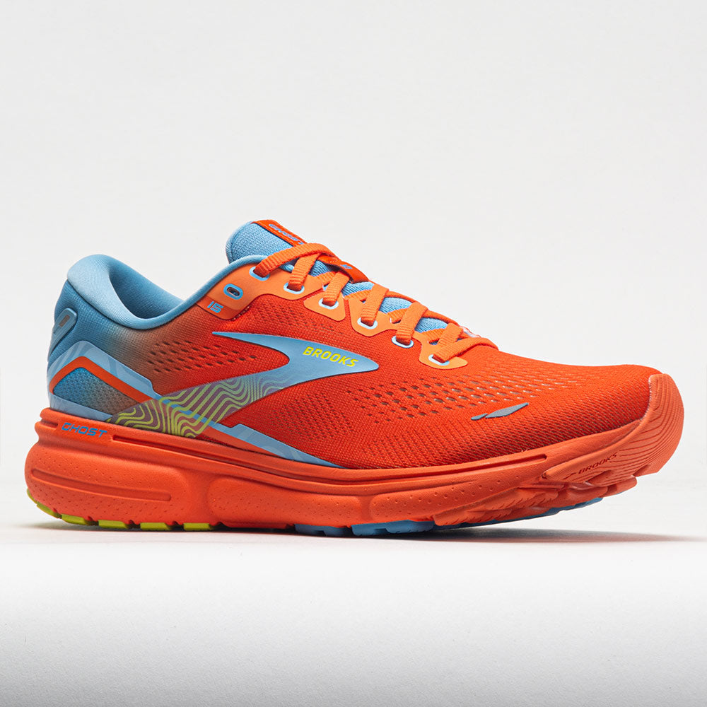 Brooks Ghost 15 Men's  Orange/Blue/Yellow
