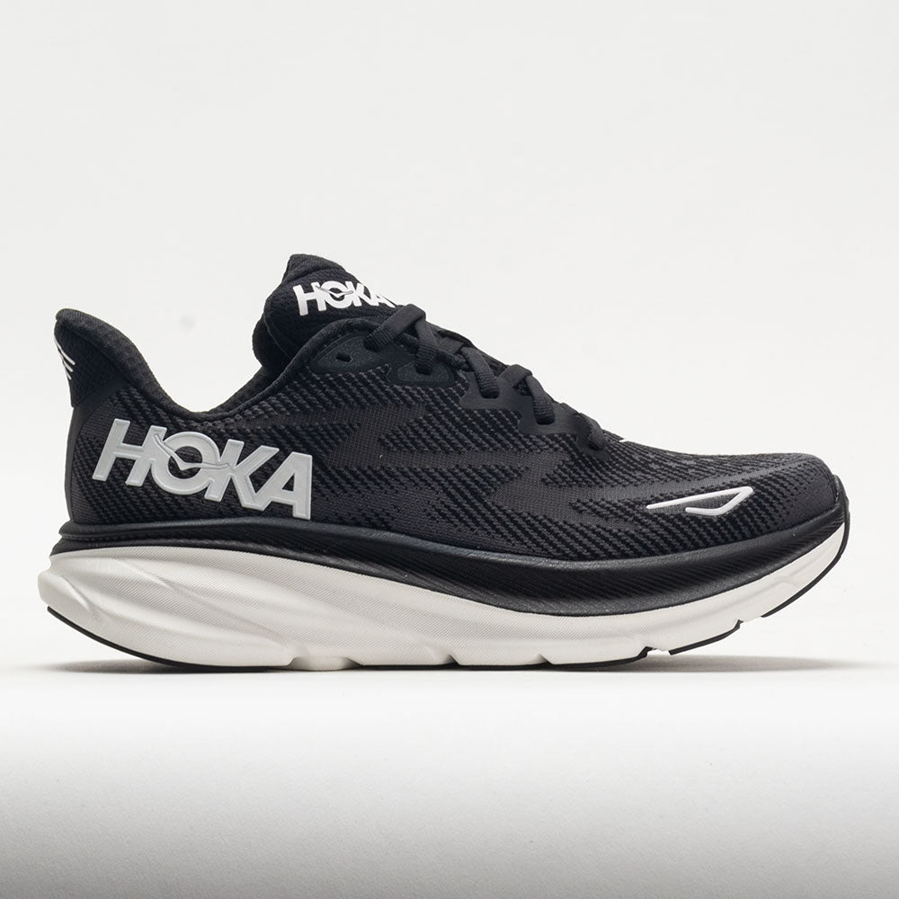 HOKA Clifton 9 Women's  Black/White