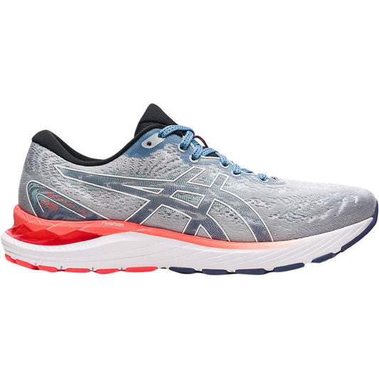 Men's Asics Gel-Cumulus 23, Piedmont Grey/White, 13 D Medium