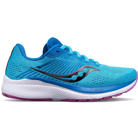 Women's Saucony Guide 14, Blue Blaze/Berry, 7.5 B Medium