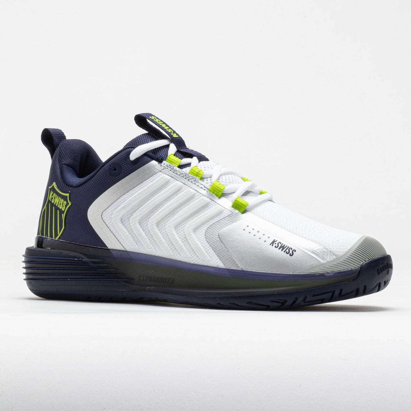 K-Swiss Ultrashot 3 Men's  White/Peacoat/Lime Green
