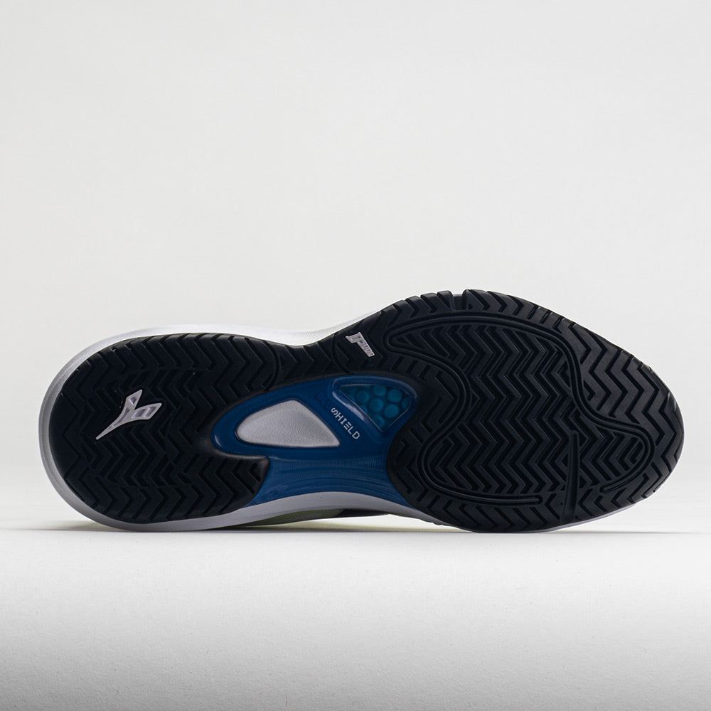 Diadora Speed Blushield Fly 4+ AG Men's  White/Black/Deja Vu Blue