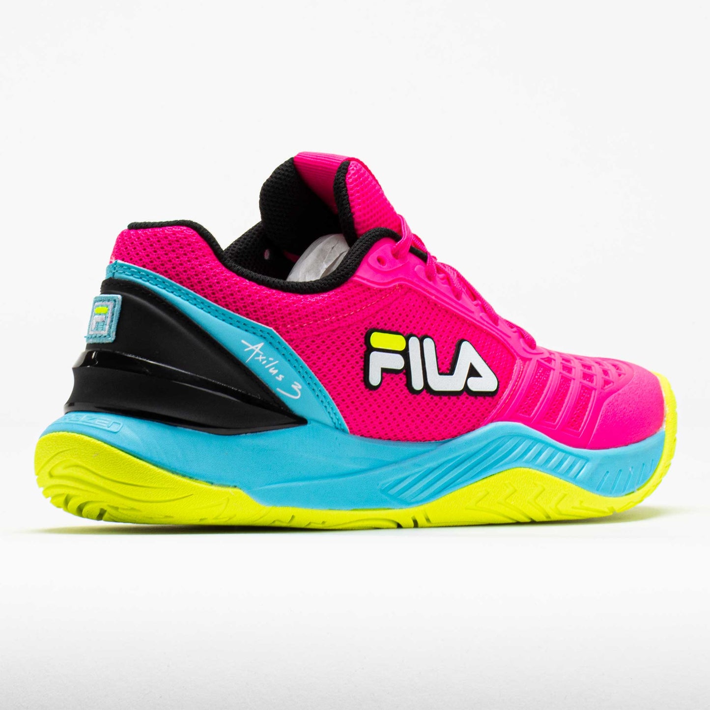 Fila Axilus 3 Energized Women's  Pink Glo/Bluefish/Safety Yellow