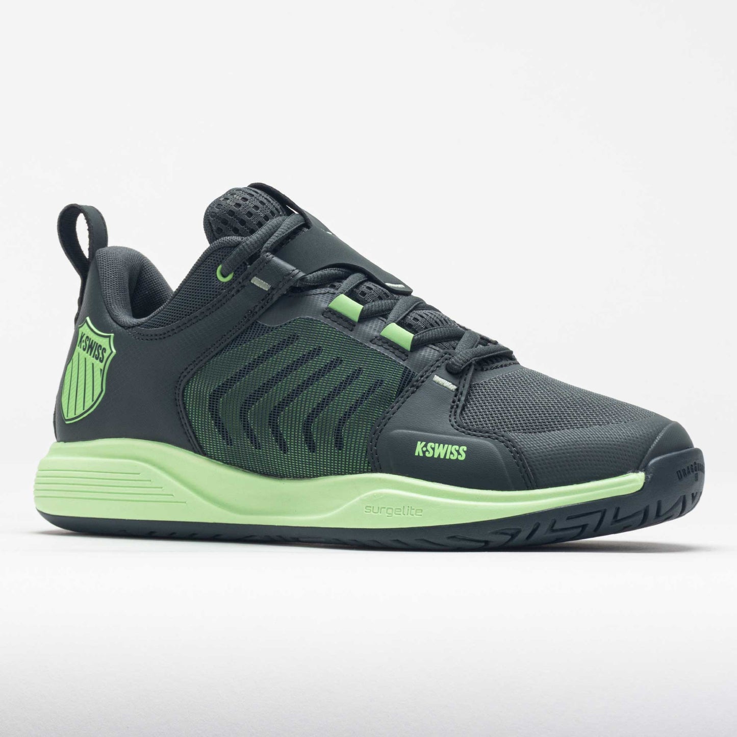 K-Swiss Ultrashot Team Men's  Urban Chic/Soft Neon Green