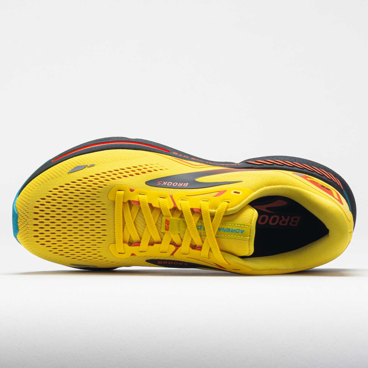 Brooks Adrenaline GTS 23 Men's  Yellow/Foraged Iron/Orange