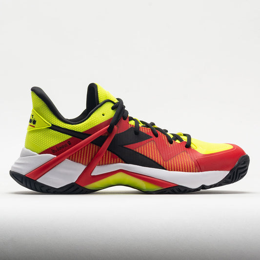 Diadora B.Icon 2 AG Men's  Yellow Fluo/Black/Fiery Red