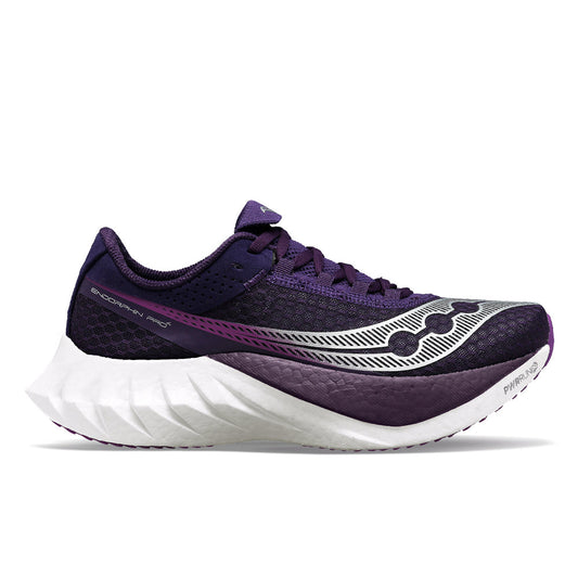 Women's Saucony Endorphin Pro 4, Cavern/Violet, 9 B Medium